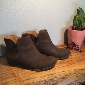Lucky Brand Leather Boots